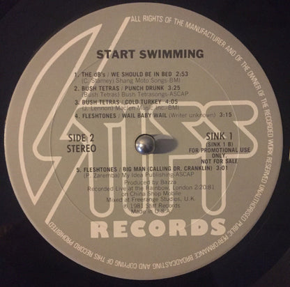 Various : Start Swimming (LP, Album, Comp, Promo)