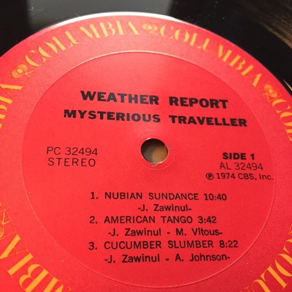 Weather Report : Mysterious Traveller (LP, Album)