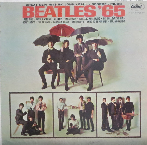 The Beatles : Beatles '65 (LP, Album, Mono, Ind)