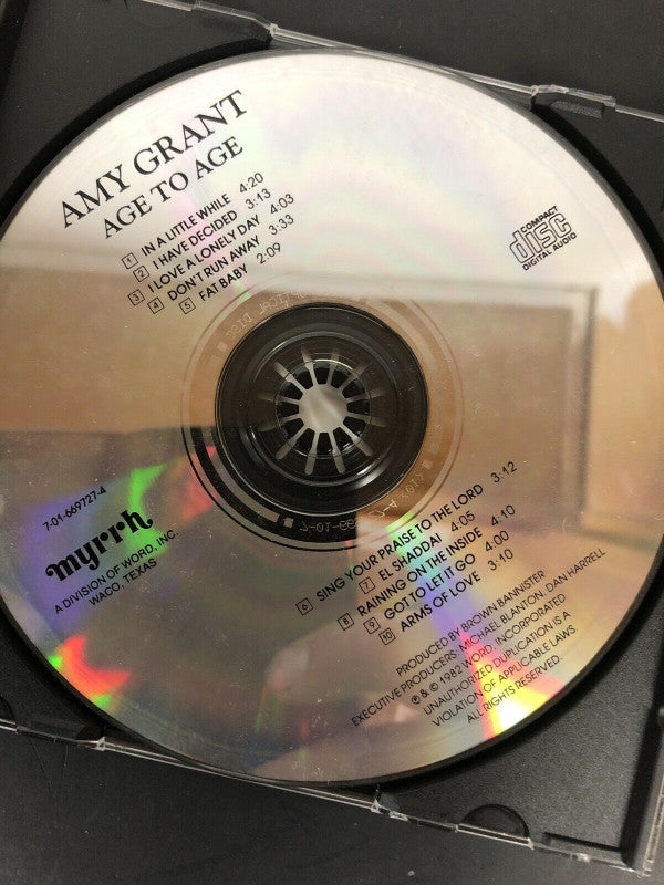 Amy Grant : Age To Age (CD, Album, RE)