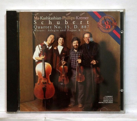 Yo-Yo Ma, Kim Kashkashian, Daniel Phillips, Gidon Kremer : Schubert: Quartet No. 15, D. 887; Mozart: Adagio & Fugue K. 546 (CD, Album, Clu)