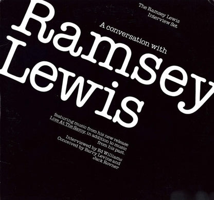 Ramsey Lewis : A Conversation With Ramsey Lewis (2xLP, Promo)