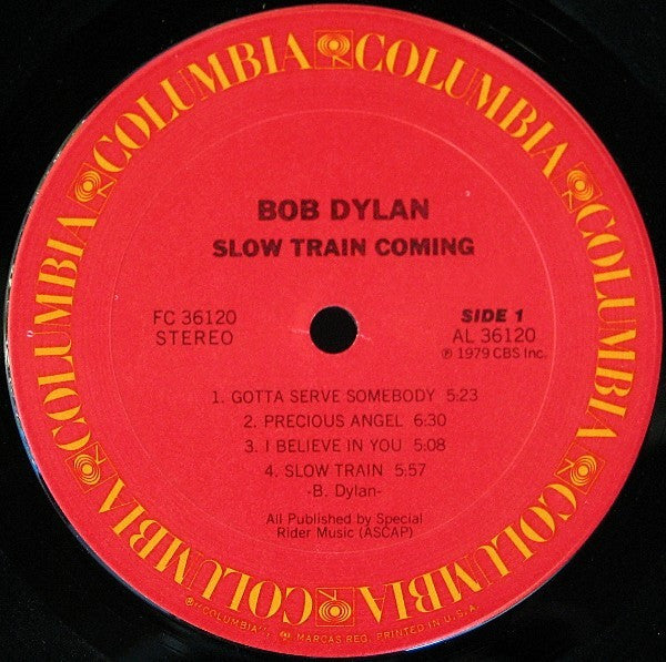 Bob Dylan : Slow Train Coming (LP, Album)