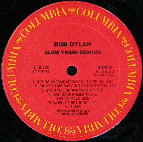 Bob Dylan : Slow Train Coming (LP, Album)