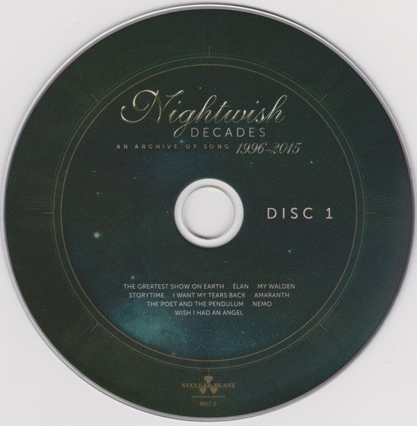 Nightwish : Decades (An Archive Of Song 1996-2015) (2xCD, Comp, RM)