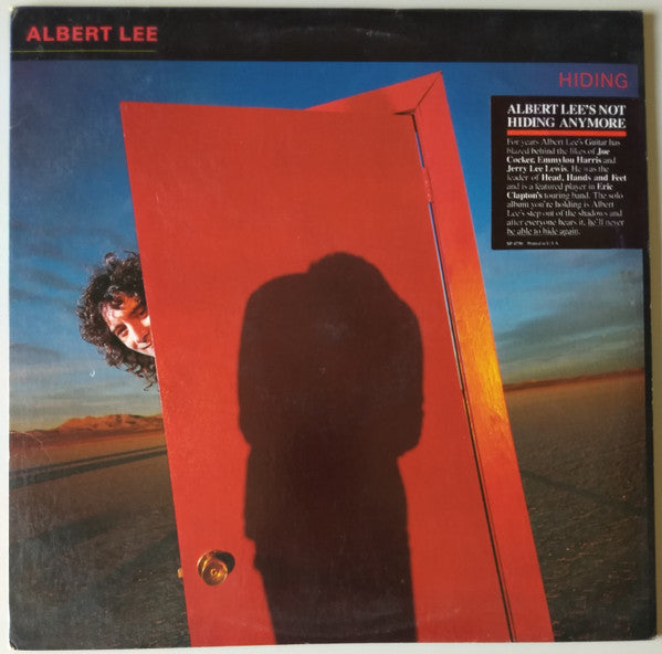 Albert Lee : Hiding (LP, Album, Promo, Mon)