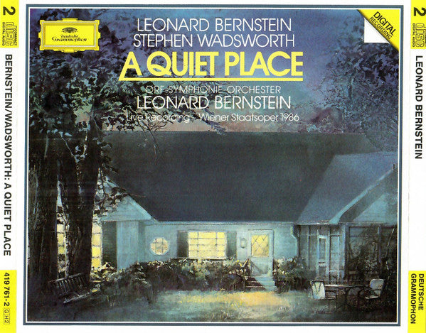 Leonard Bernstein, Stephen Wadsworth - ORF Symphonieorchester : A Quiet Place (Box + 2xCD)