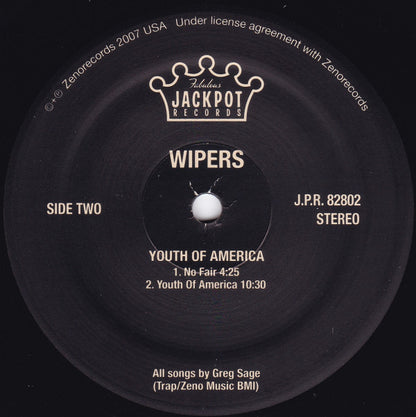 Wipers : Youth Of America (LP, Album, RE, RM)