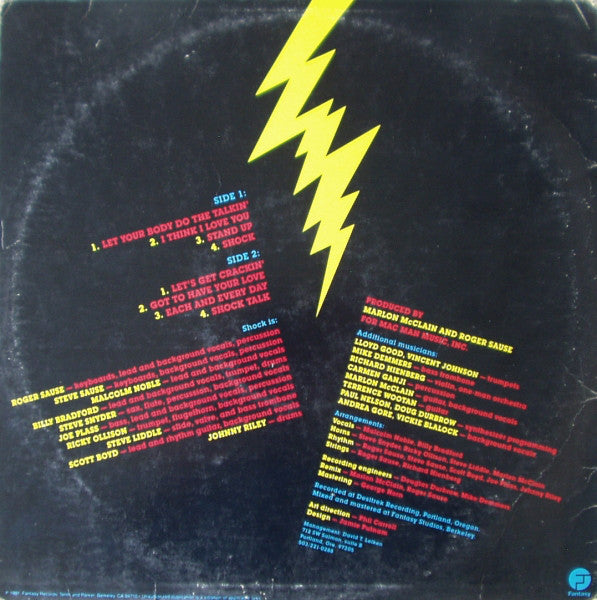 Shock (3) : Shock (LP, Album)