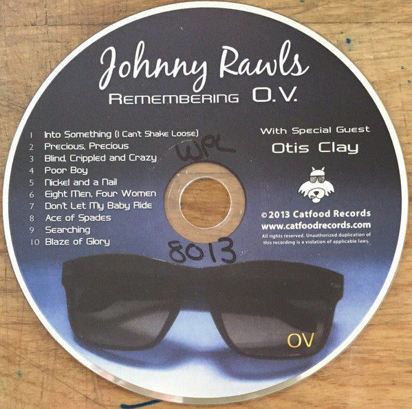 Johnny Rawls With Special Guest Otis Clay : Remembering O.V. (CD, Album)