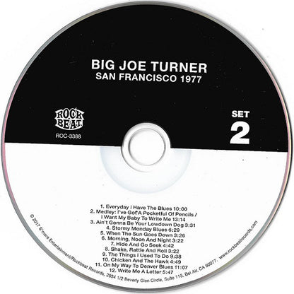 Big Joe Turner Featuring  Mike Bloomfield : San Francisco 1977 (2xCD, Comp)