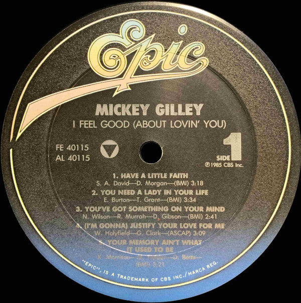 Mickey Gilley : I Feel Good (About Lovin' You)  (LP, Album)