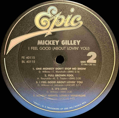 Mickey Gilley : I Feel Good (About Lovin' You)  (LP, Album)