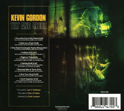 Kevin Gordon : Tilt and Shine (CD, Album)