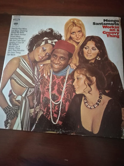 Mongo Santamaria : Workin' On A Groovy Thing (LP, Album)