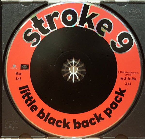 Stroke 9 : Little Black Backpack (CD, Single, Promo)