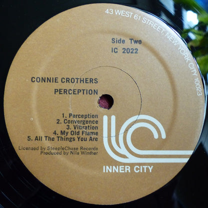 Connie Crothers : Perception (LP, Album)