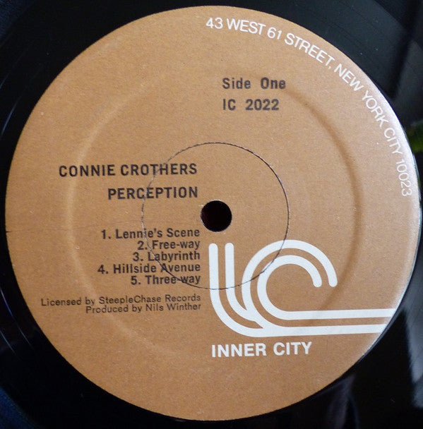 Connie Crothers : Perception (LP, Album)