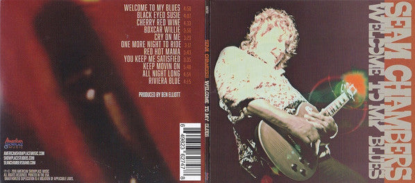 Sean Chambers (4) : Welcome To My Blues (CD, Album)