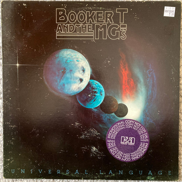 Booker T & The MG's : Universal Language (LP, Album, Promo, PRC)