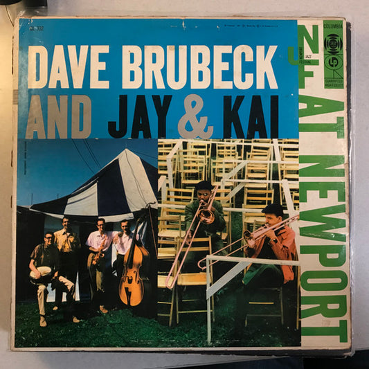 Dave Brubeck And J.J. Johnson & Kai Winding : At Newport (LP, Album, Mono, Hol)