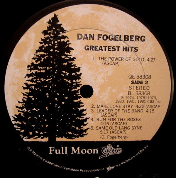 Dan Fogelberg : Greatest Hits (LP, Comp, Car)