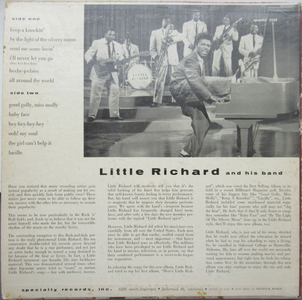 Little Richard : Little Richard (LP, Album, v2 )