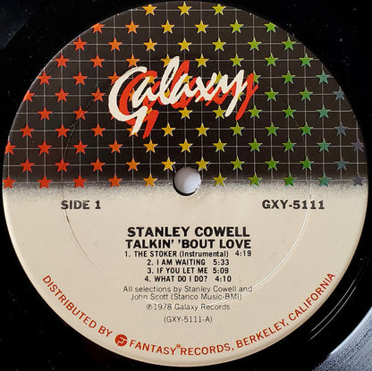 Stanley Cowell : Talkin' 'Bout Love (LP, Album)