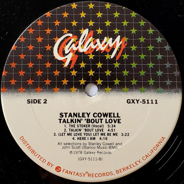 Stanley Cowell : Talkin' 'Bout Love (LP, Album)