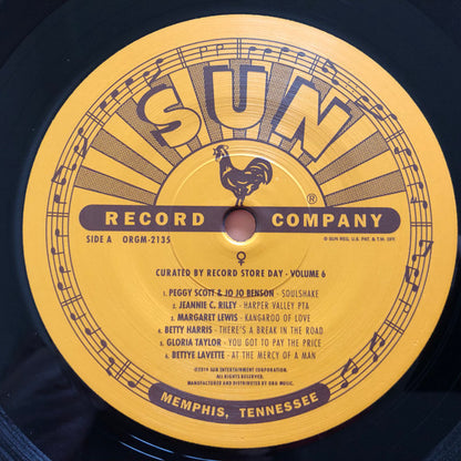 Various : Sun Records Curated By Record Store Day Volume 6 (LP, Album, RSD, Comp, Ltd)