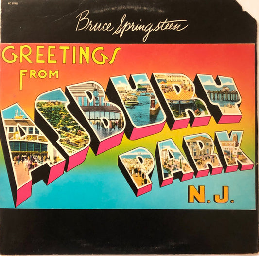 Bruce Springsteen : Greetings From Asbury Park, N.J. (LP, Album, Ter)