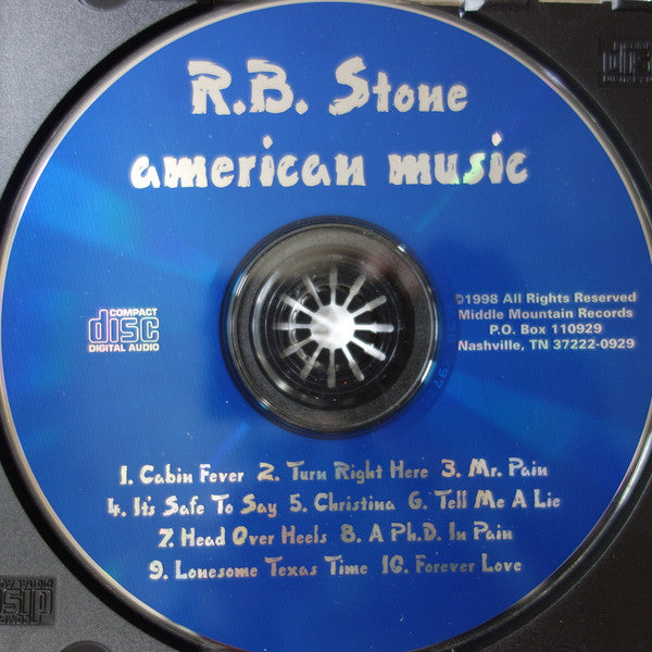 R.B. Stone : american music (CD, Album)