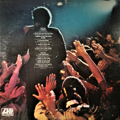 Aretha Franklin : Aretha Live At Fillmore West (LP, Album, Club)