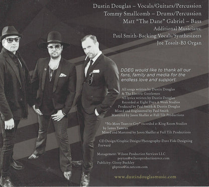 Dustin Douglas & The Electric Gentlemen : Break It Down (CD, Album)