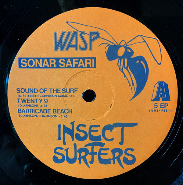 Insect Surfers : Sonar Safari (12", EP, Promo)