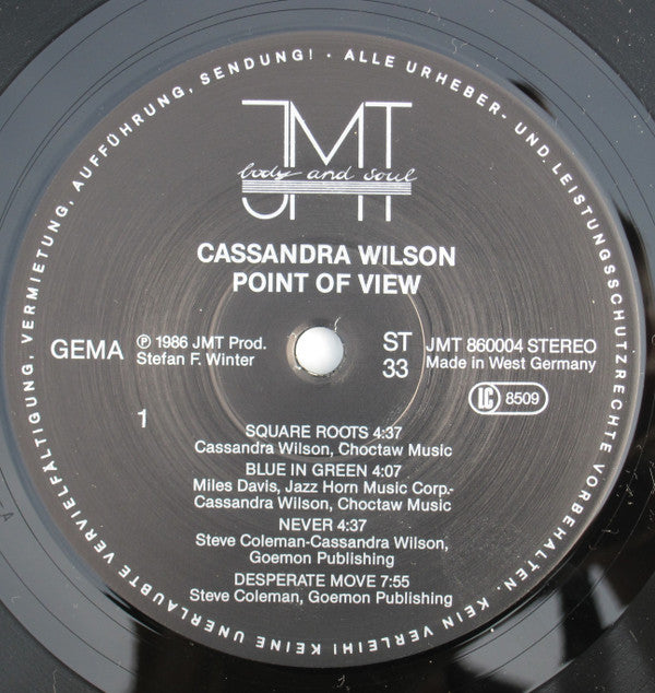 Cassandra Wilson : Point Of View (LP, Album)