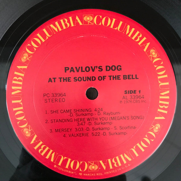 Pavlov's Dog : At The Sound Of The Bell (LP, Album, San)