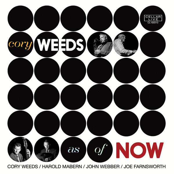 Cory Weeds : As Of Now (CD, Album)