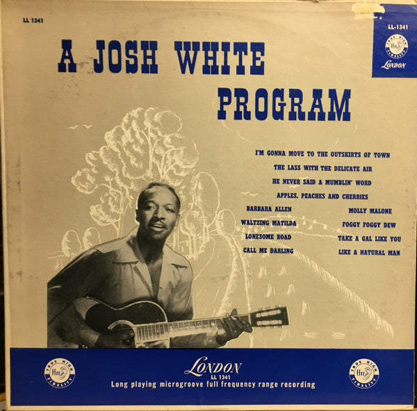 Josh White : A Josh White Program (LP, Album)