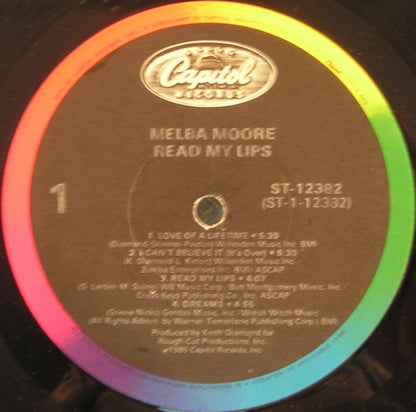 Melba Moore : Read My Lips (LP, Album)