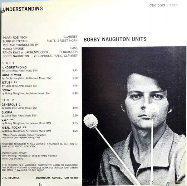 Bobby Naughton Units : Understanding (LP)