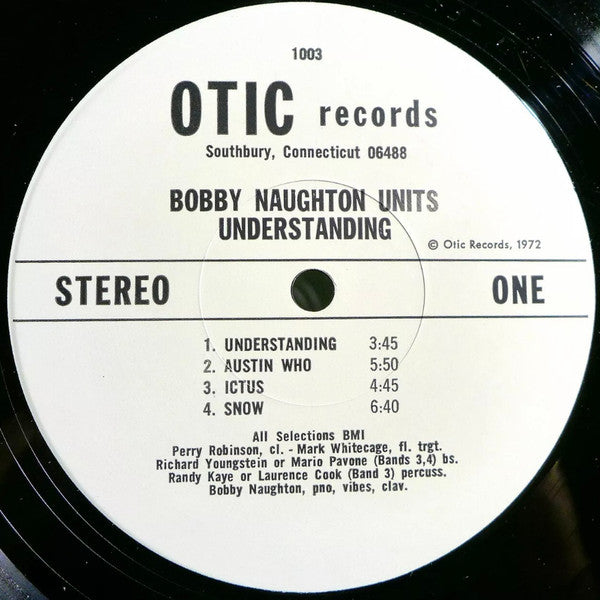 Bobby Naughton Units : Understanding (LP)