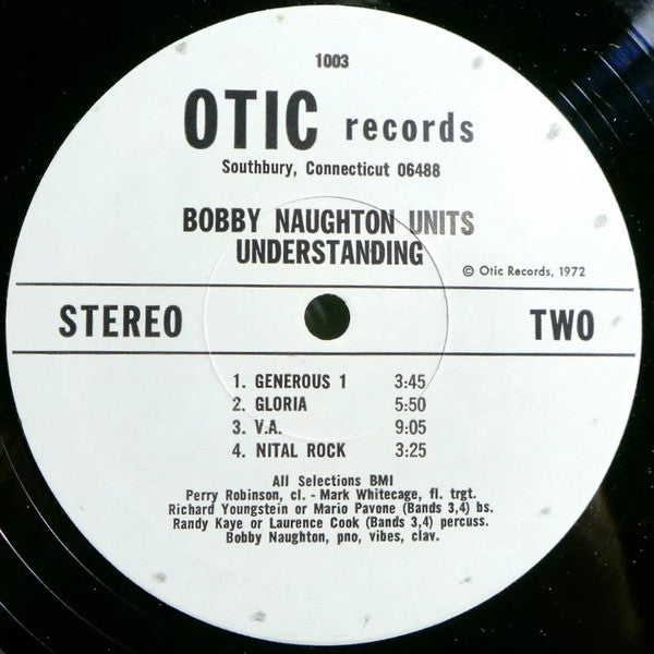 Bobby Naughton Units : Understanding (LP)