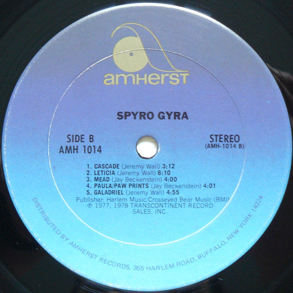 Spyro Gyra : Spyro Gyra (LP, Album, Pit)