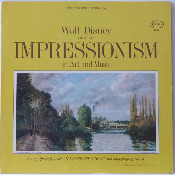 Various : Walt Disney Presents Impressionism In Art And Music (LP, Album)