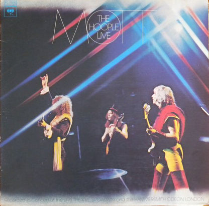 Mott The Hoople : Mott The Hoople Live (LP, Album, Ter)