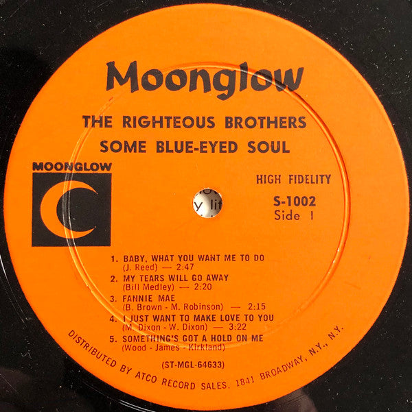 The Righteous Brothers : Some Blue-Eyed Soul (LP, Album)