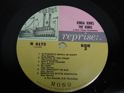 The Kinks : Kinda Kinks (LP, Album, Mono, Ter)