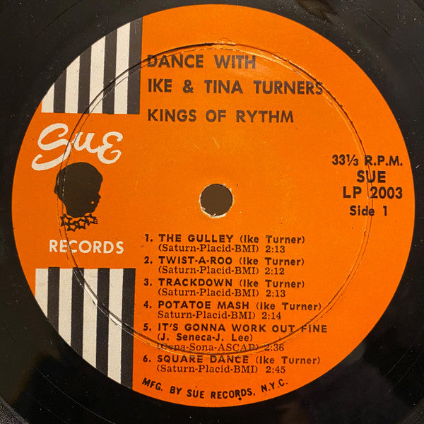 Ike Turner's Kings Of Rhythm : Dance (LP, Album)