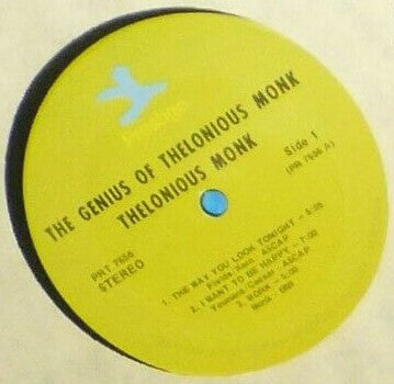 Thelonious Monk : The Genius Of Thelonious Monk (LP, Comp, RE, RM)